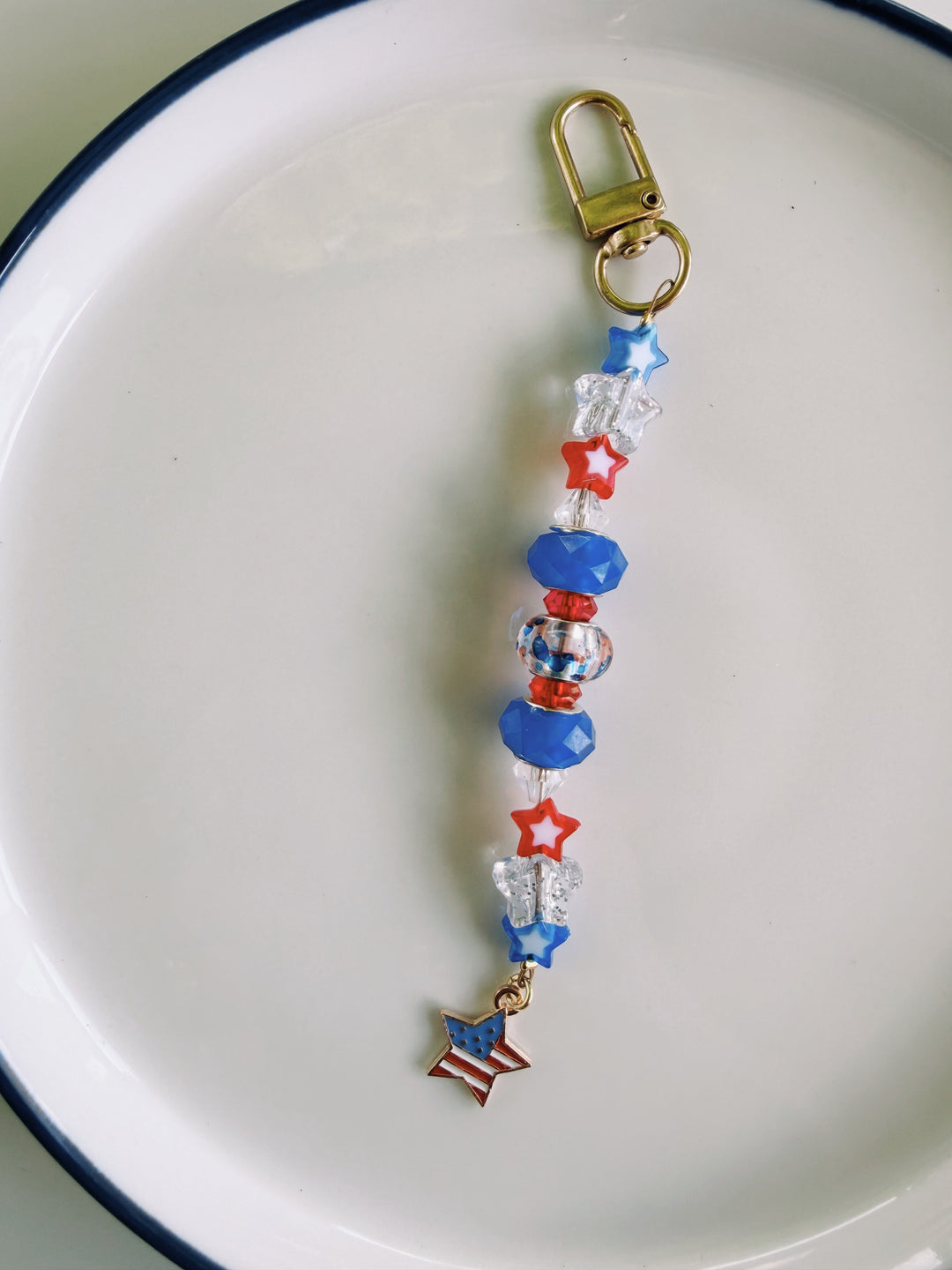 Patriotic Bag Charms, America 250