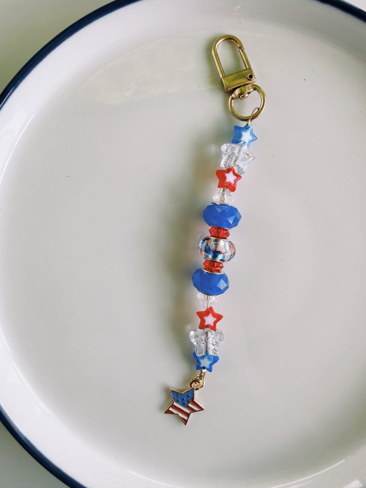 Patriotic Bag Charms, America 250