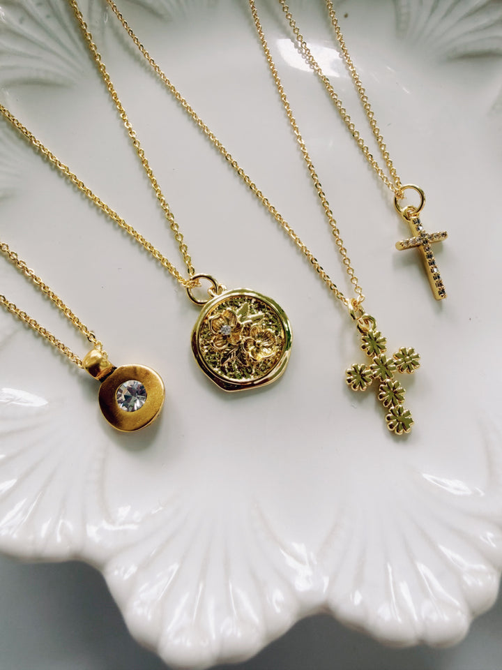Cross Necklace, Daily Grace