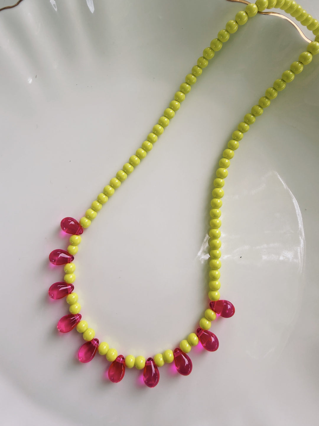 Candy Drops Necklace, Summer Brights