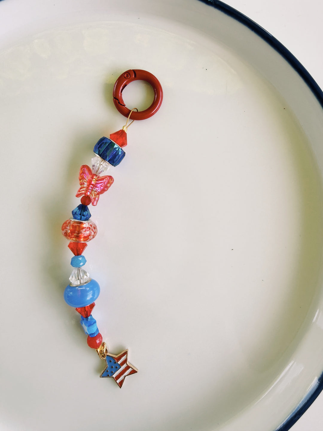 Patriotic Bag Charms, America 250