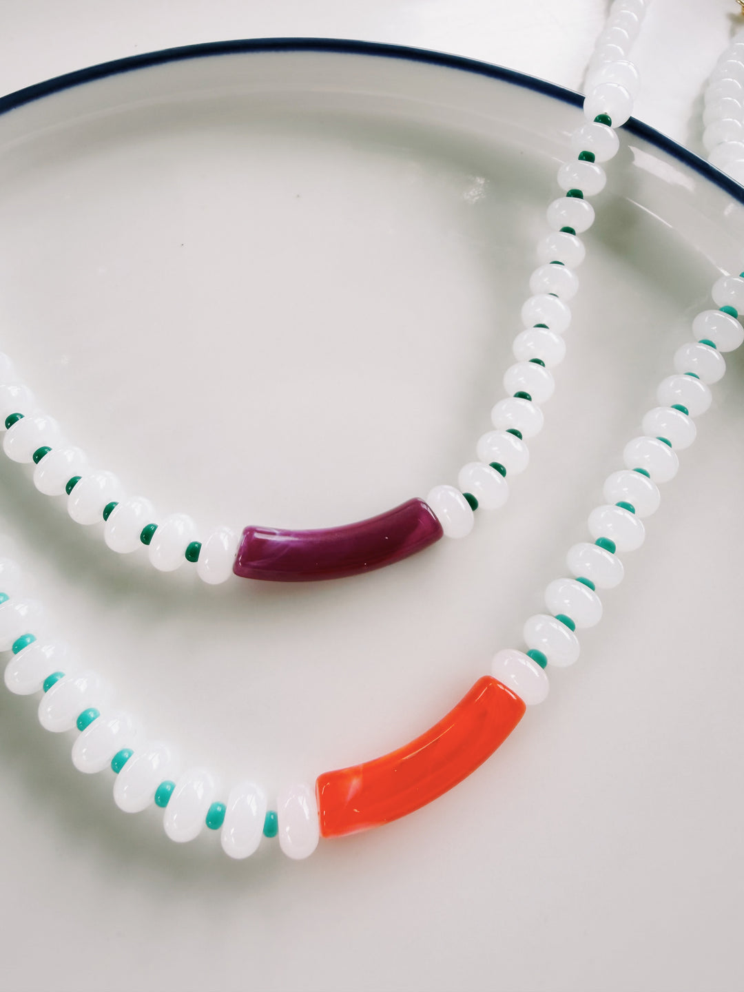 Poppy Necklace, Bead Girl Summer