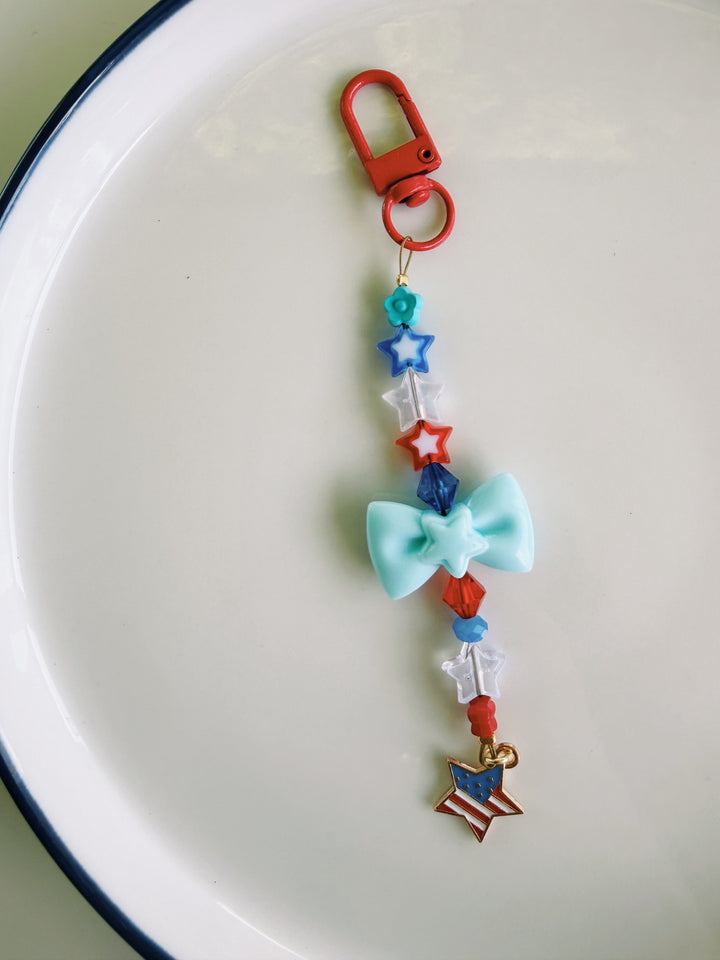 Patriotic Bag Charms, America 250