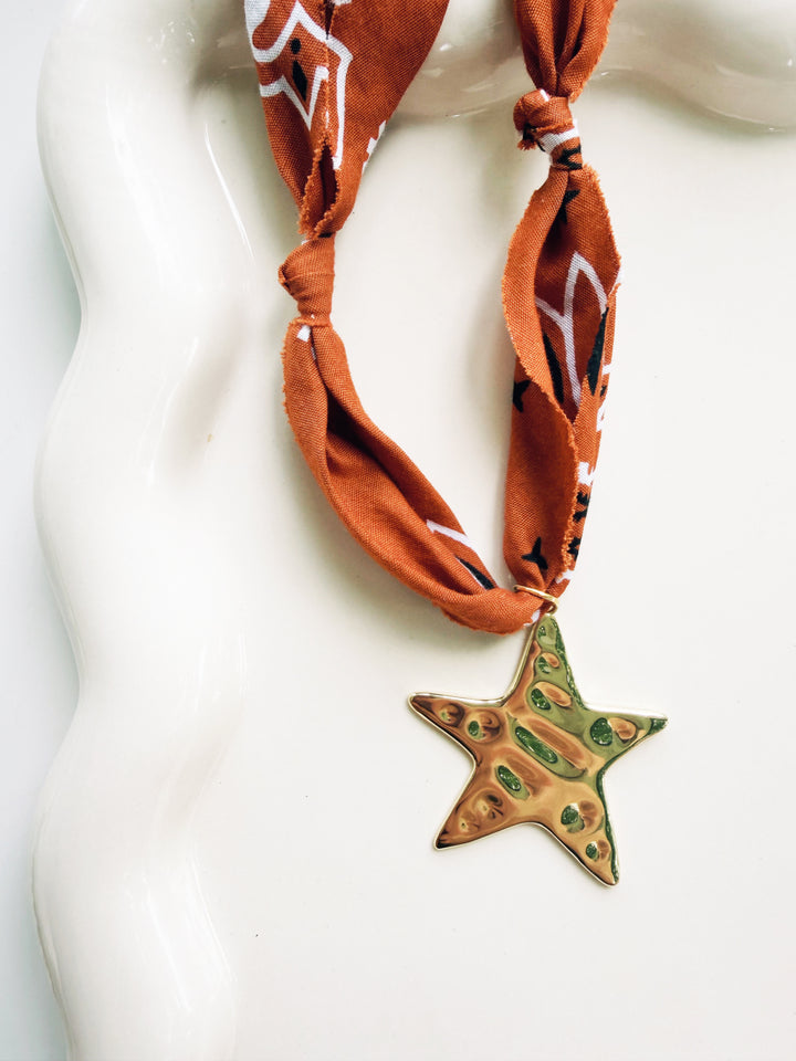 Burnt Orange Necklaces, Game Day