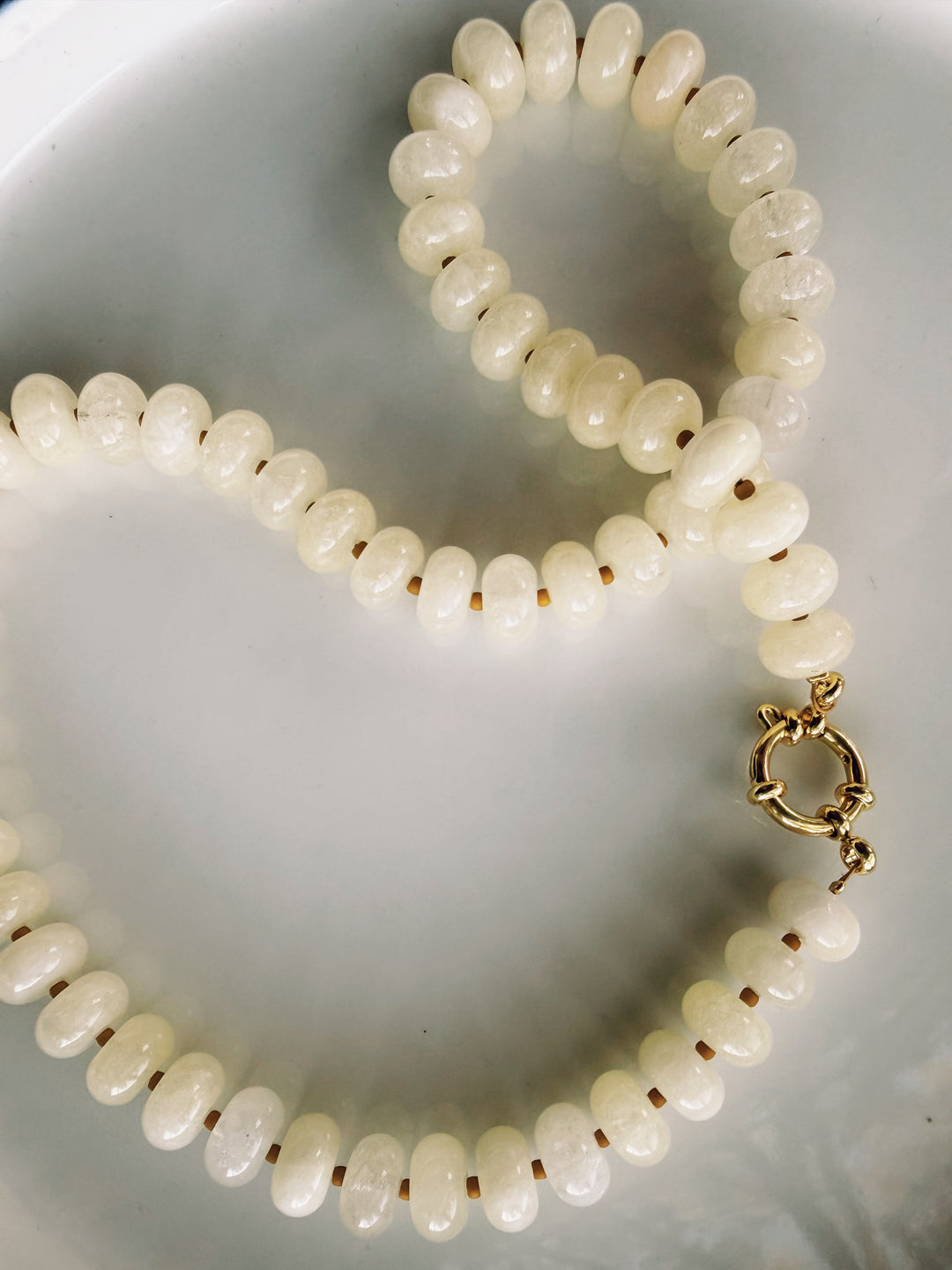 Butter Chunky Gemstone Necklace, Sweet Heritage