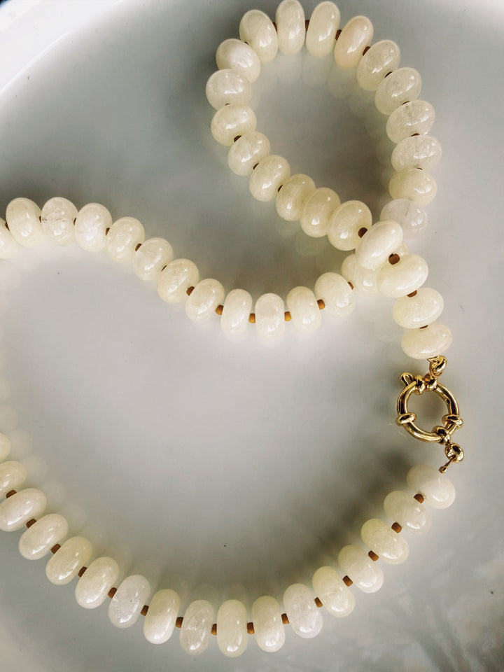 Butter Chunky Gemstone Necklace, Sweet Heritage