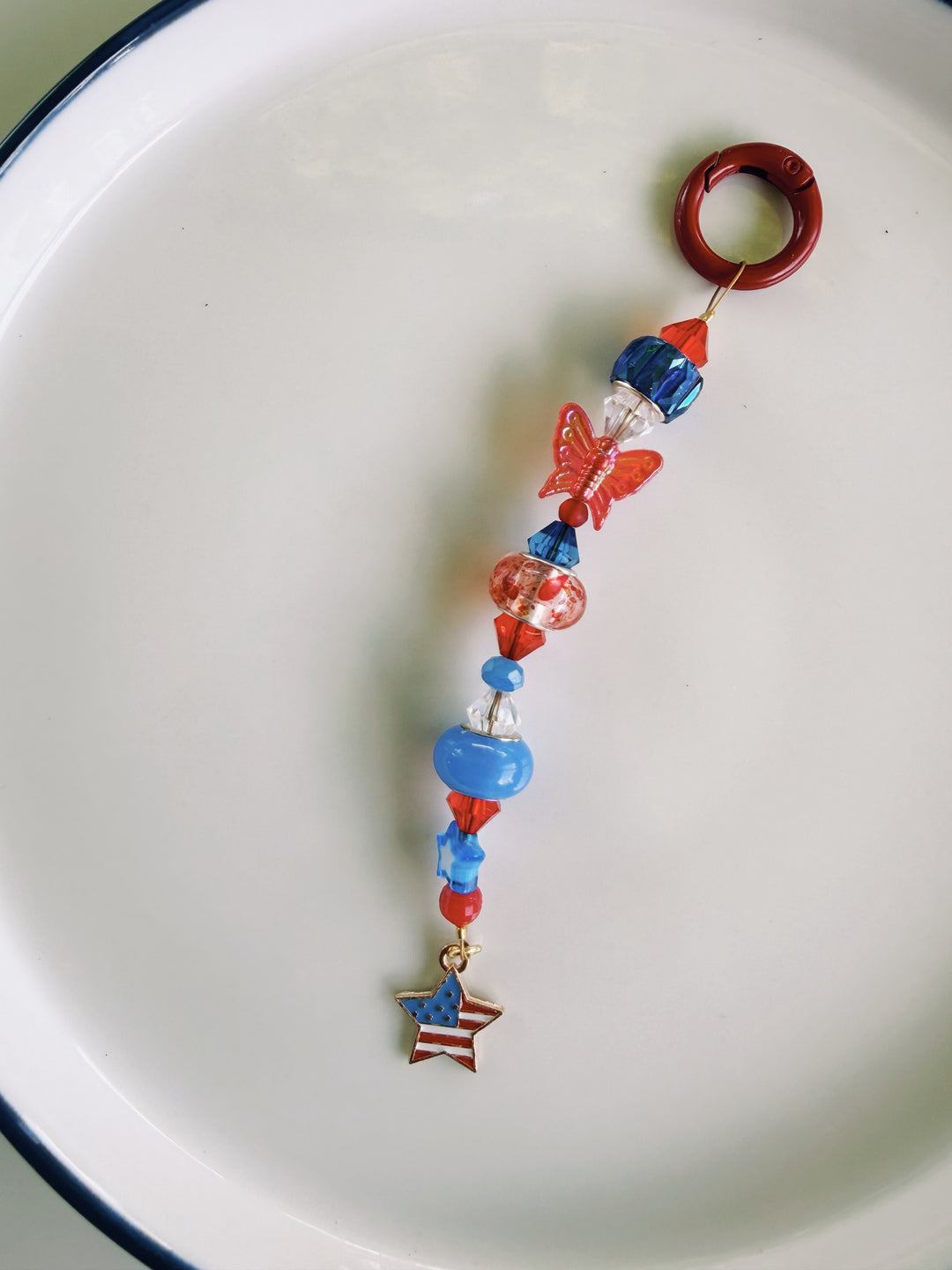Patriotic Bag Charms, America 250