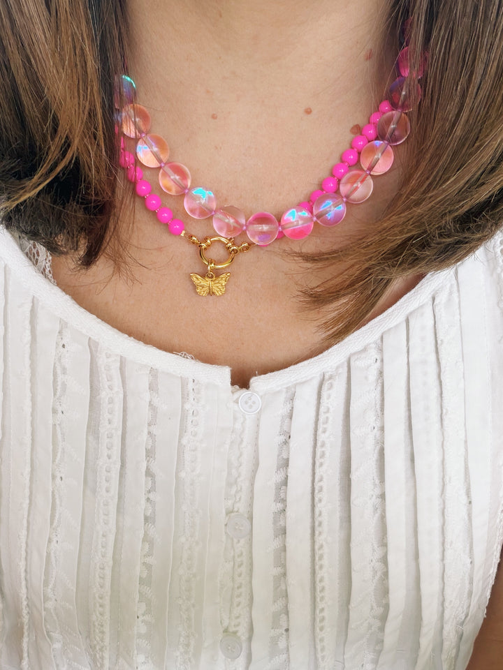 Magic Gumball Necklace, Summer Brights