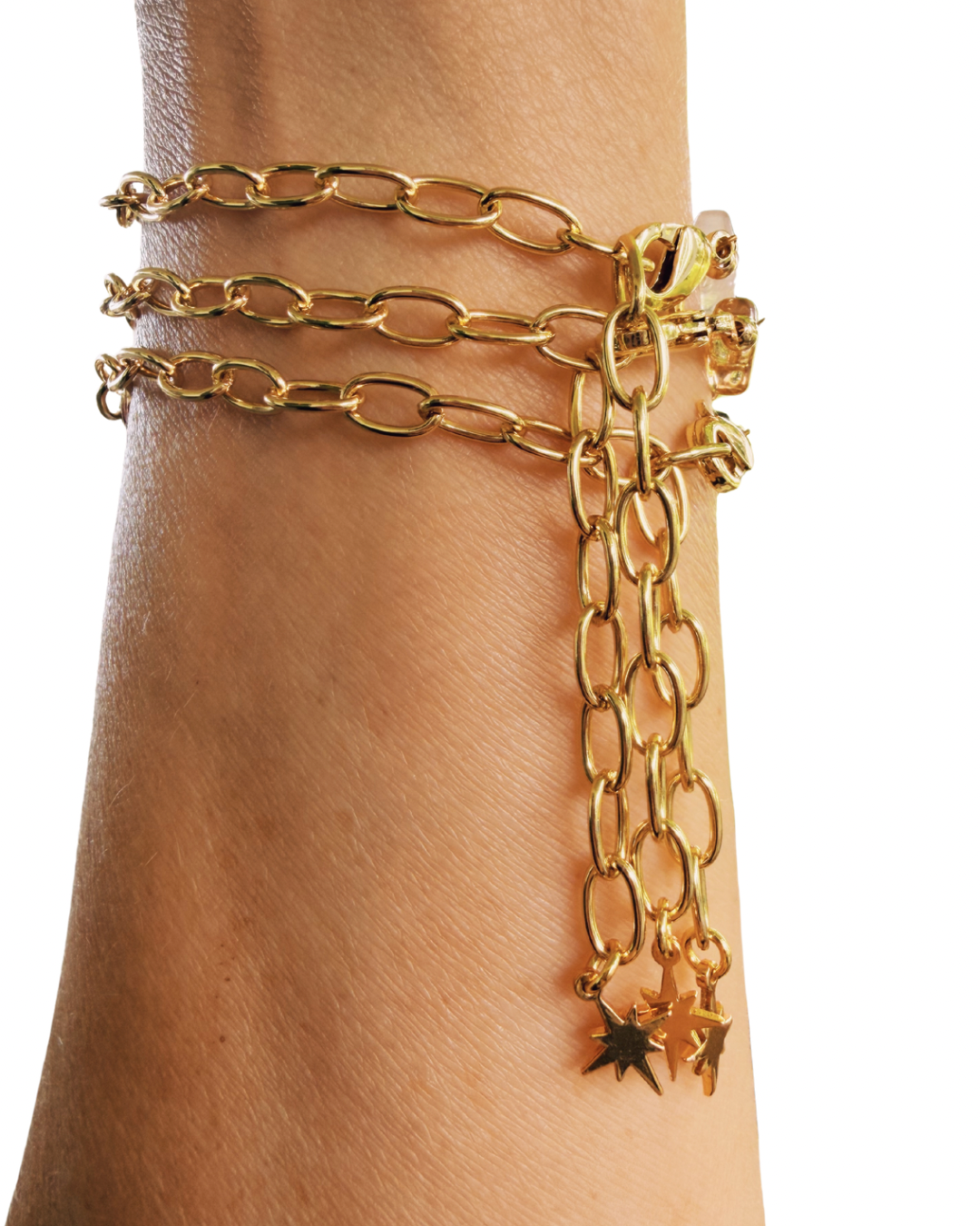 Stars and Chain Bracelet, Stars