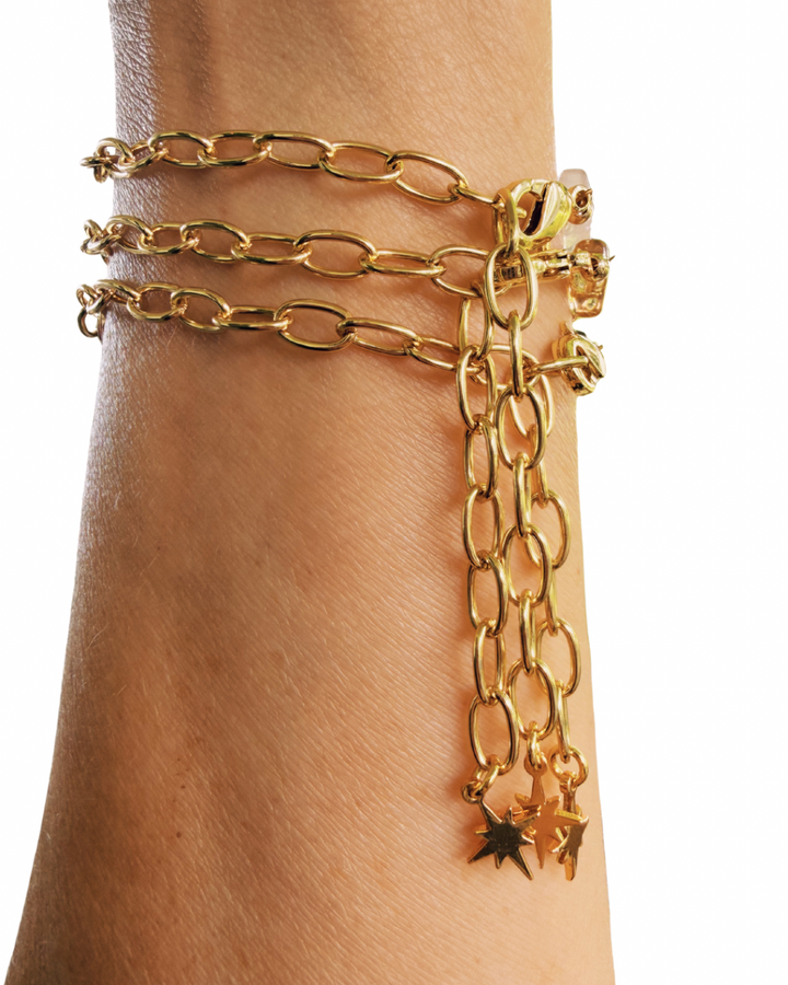 Stars and Chain Bracelet, Stars