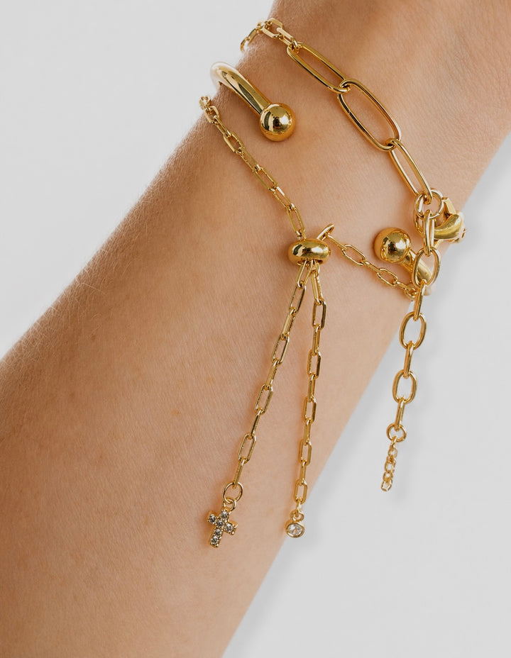 Mini Cross Bracelet, Daily Grace
