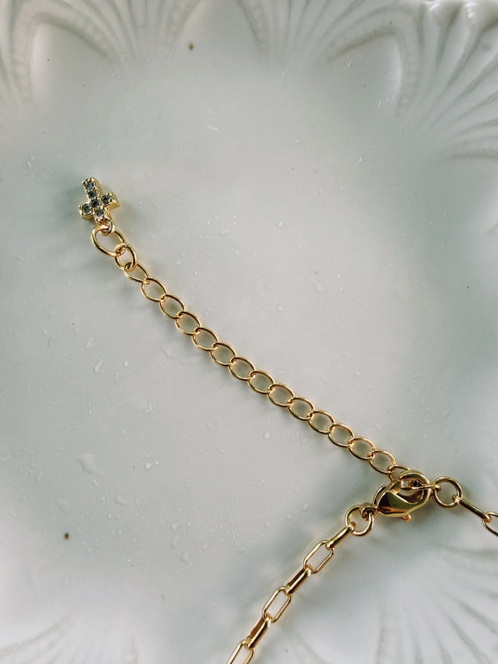 Heart Cluster Necklace, Daily Grace