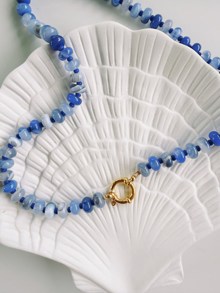 Marbled Necklace, Bead Girl Summer