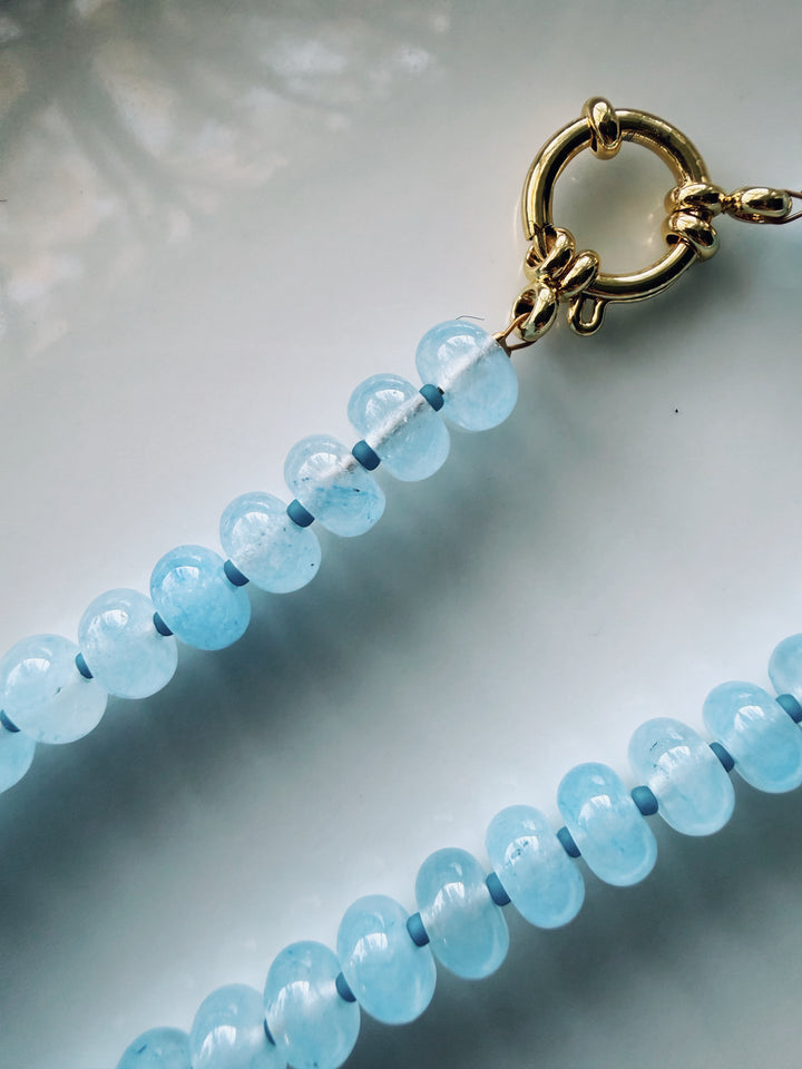 French Blue Necklace, Sweet Heritage