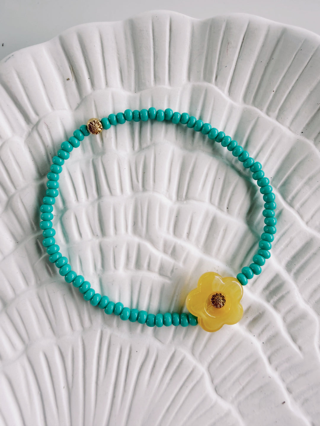 Flower Power Bracelet, Bead Girl Summer