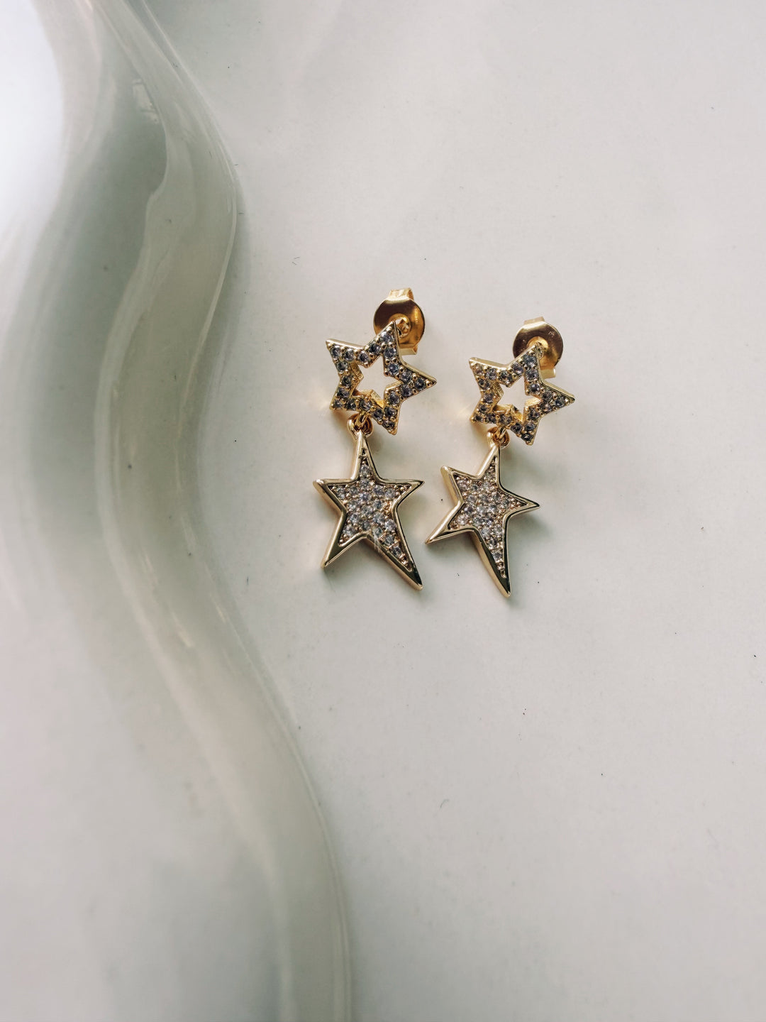 Stella Earrings, Stars