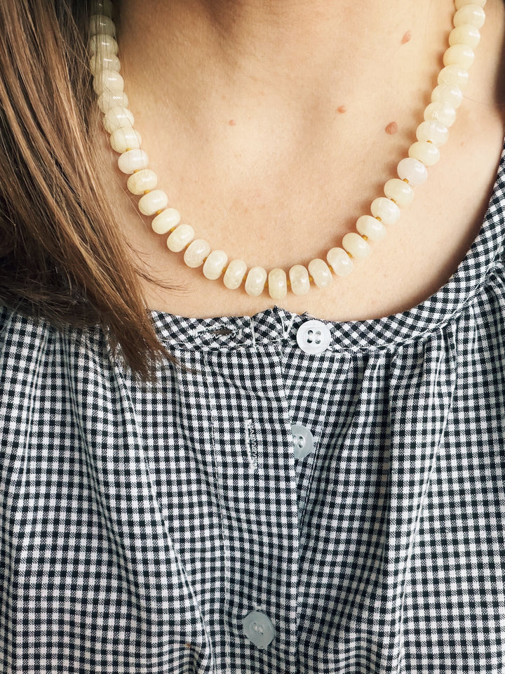 Butter Chunky Gemstone Necklace, Sweet Heritage