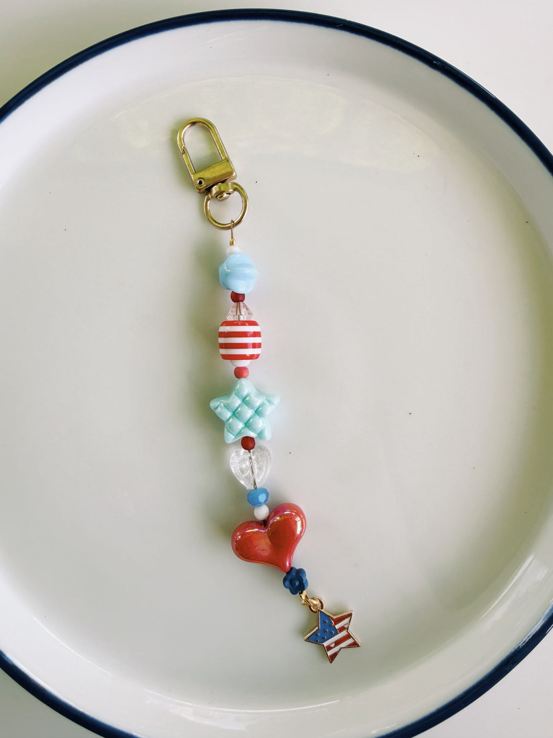 Patriotic Bag Charms, America 250