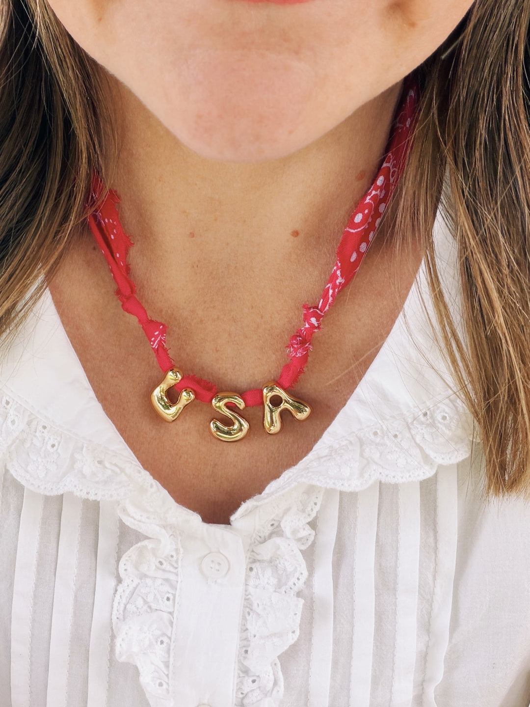 USA Bandana Necklace, America 250