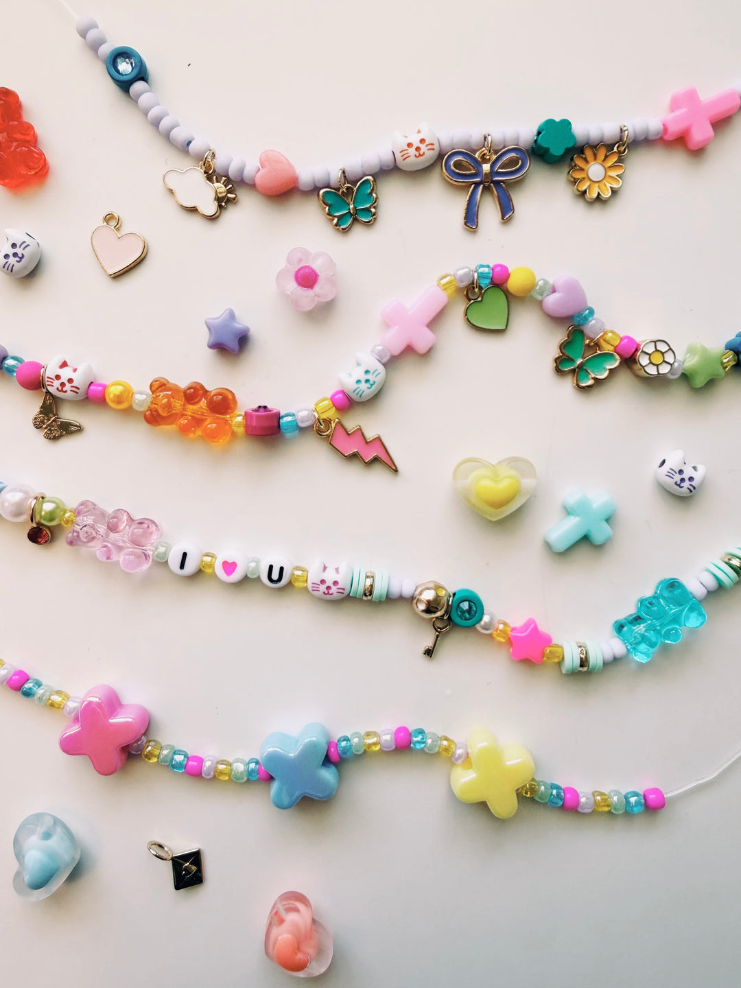 I Heart You Bracelet Kit with Memory Verses