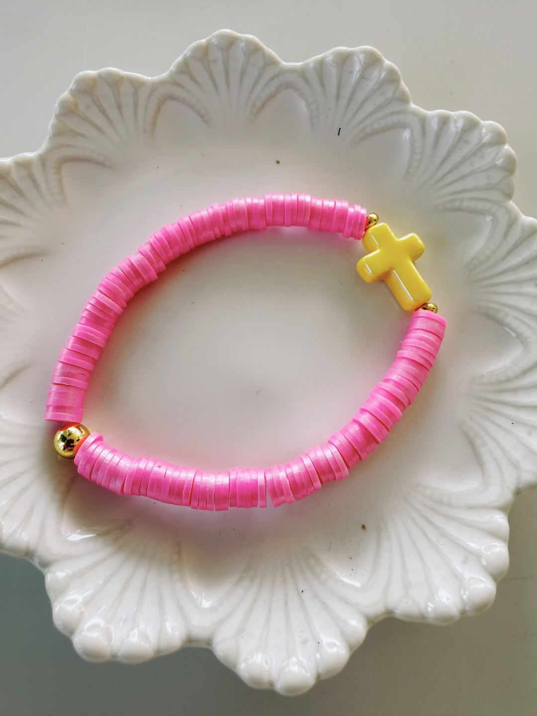 Chunky Cross Bracelet