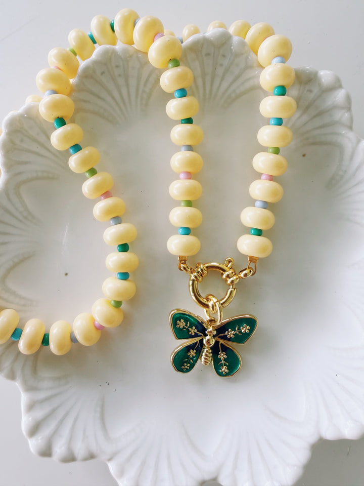So Loved Glass Necklace, Back to School