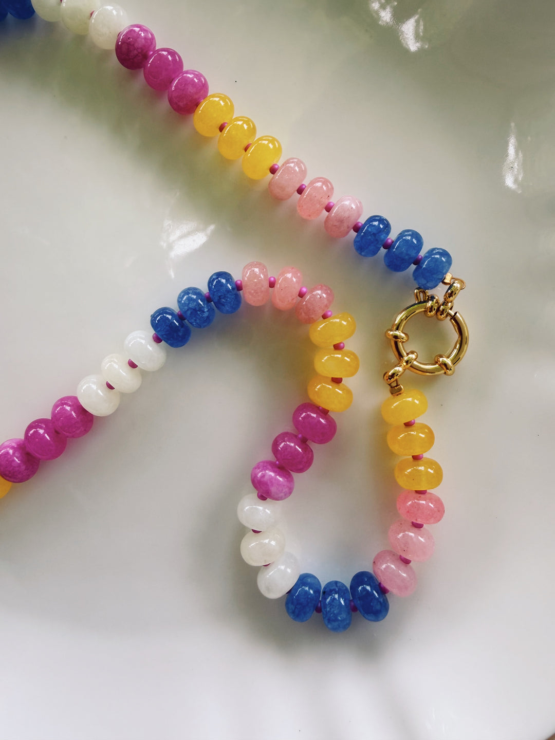 Candy Shop Necklace, Summer Brights