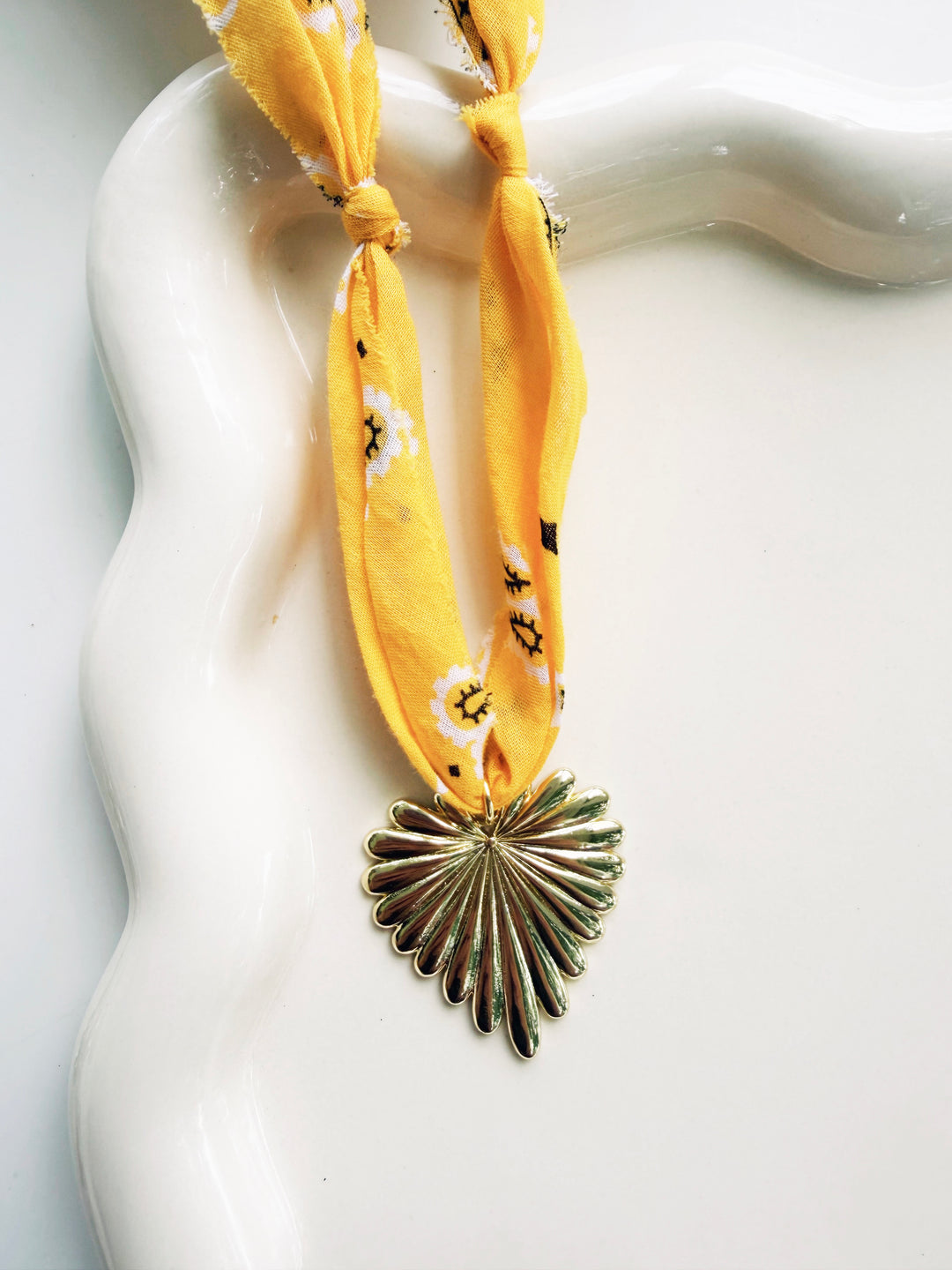 Black + Yellow Necklaces, Game Day
