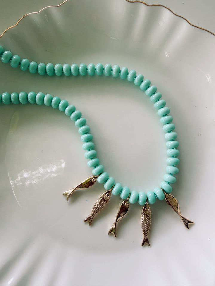 Summer Catch Necklace, Summer Brights