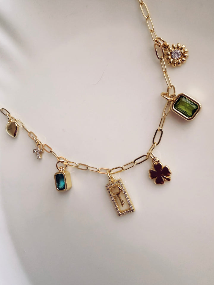Psalm 23 Charm Necklace