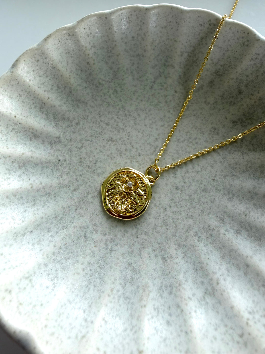 Lotus Necklace, Daily Grace