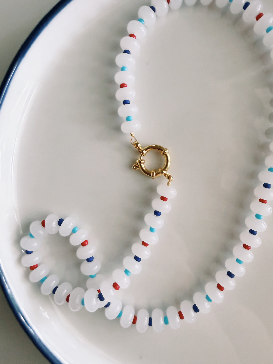 Freedom Glass Necklace, America 250