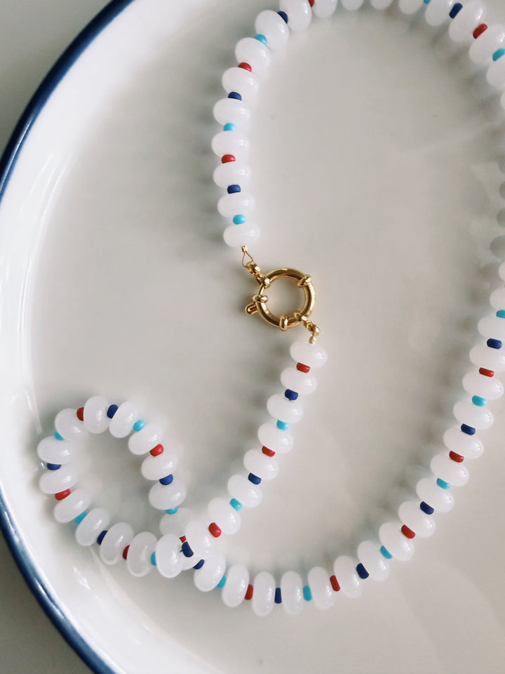 Freedom Glass Necklace, America 250