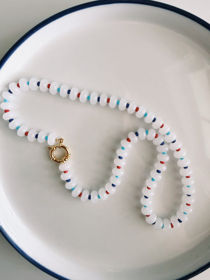 Freedom Glass Necklace, America 250