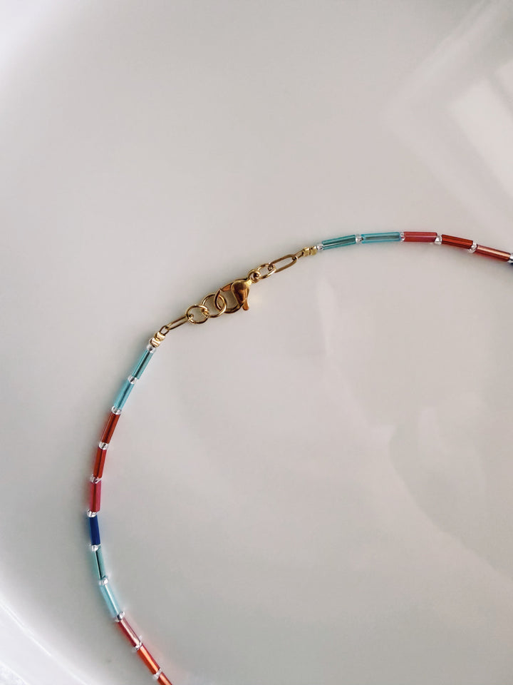 Pop Glass Necklace, America 250