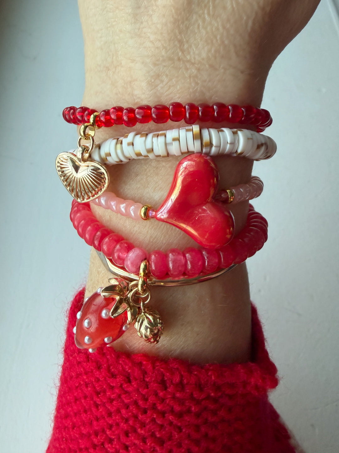 Chunky Heart Bracelet