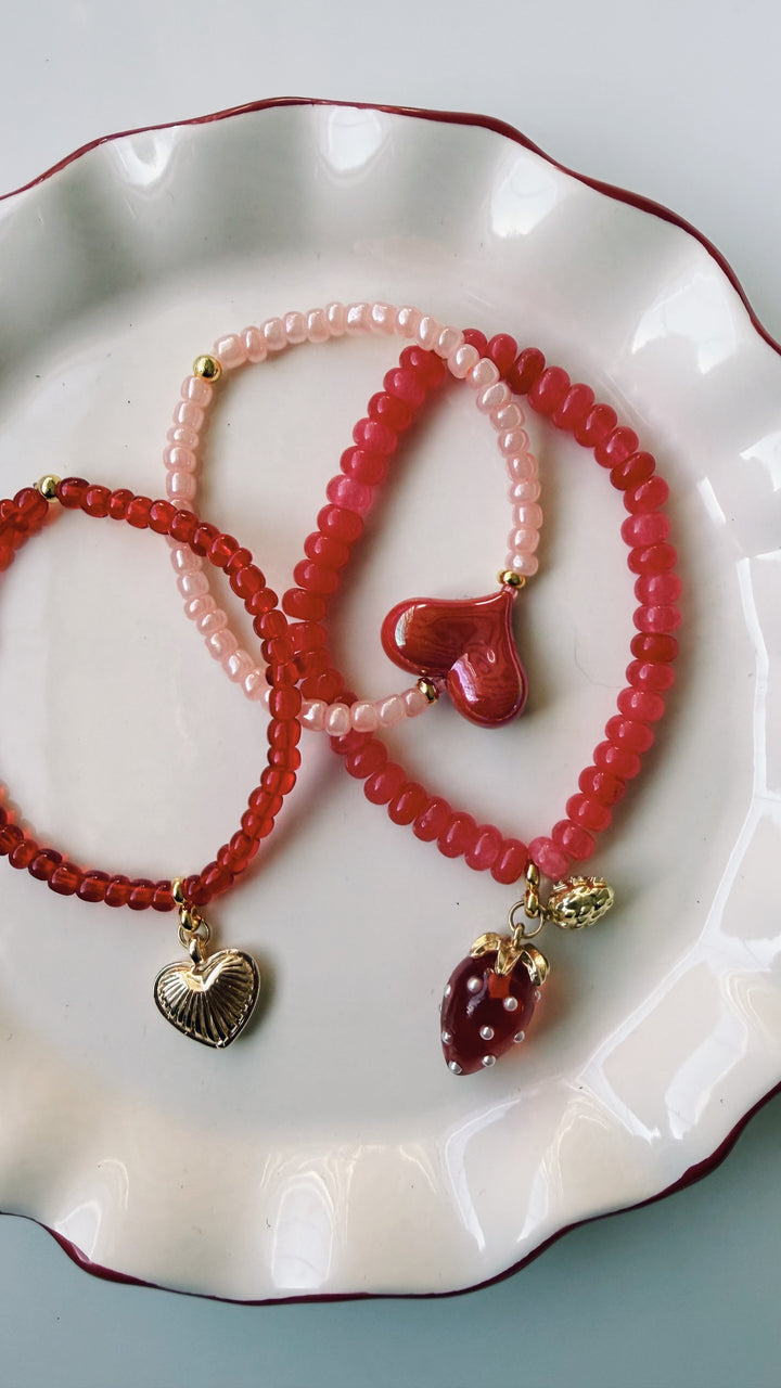 Chunky Heart Bracelet