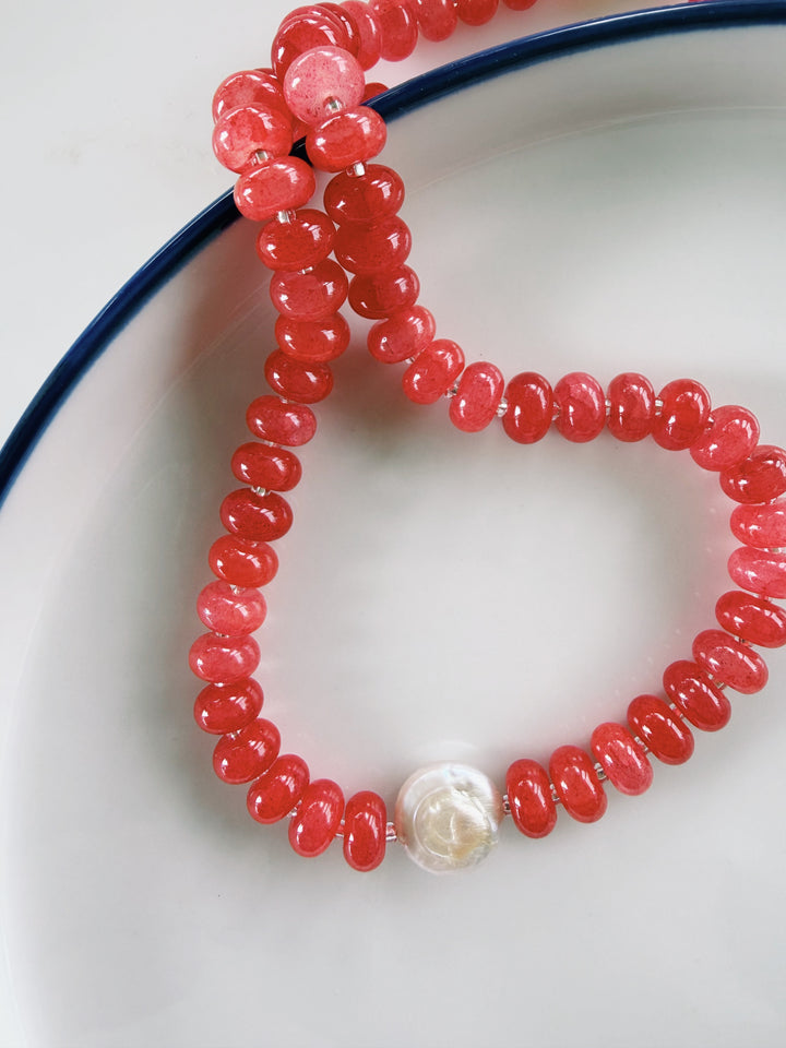 Button Pearl Necklace, America 250