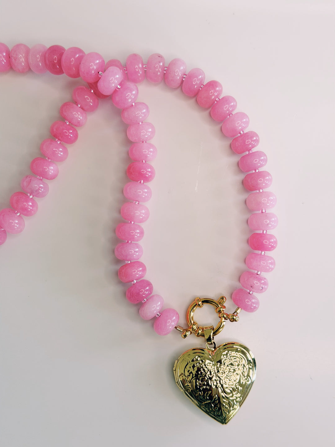 Flowers Stone Necklace