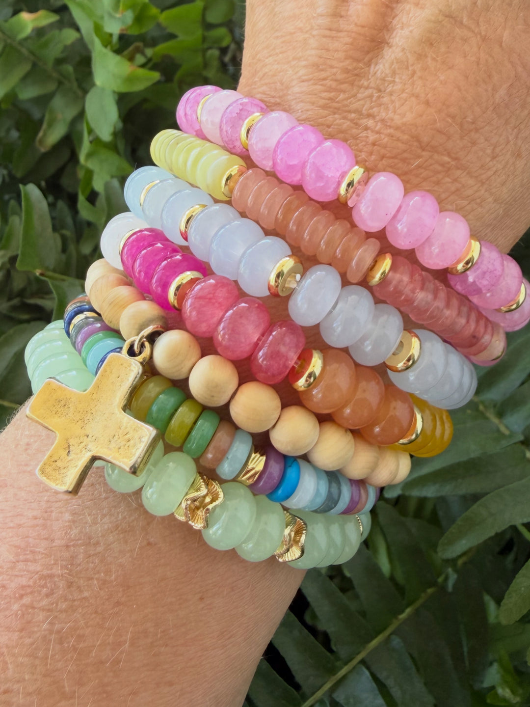 Cross Bracelet, In Color Collection