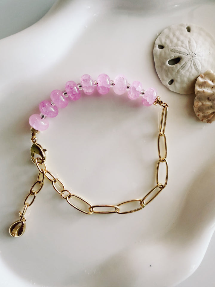 Chain & Bead Bracelet, Marine Dreams