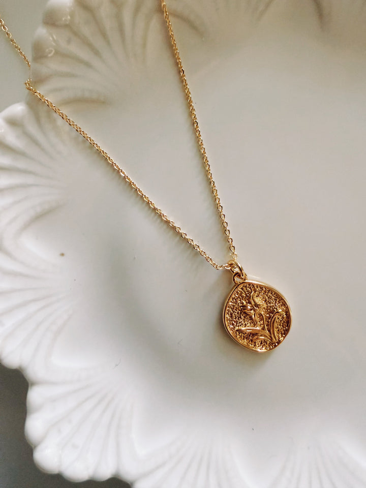 Lily Necklace, Daily Grace