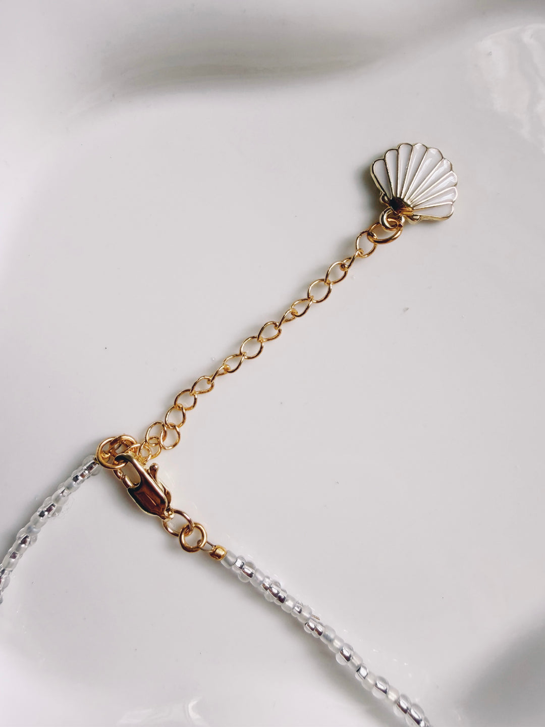 Conque Beaded Necklace, Marine Dreams