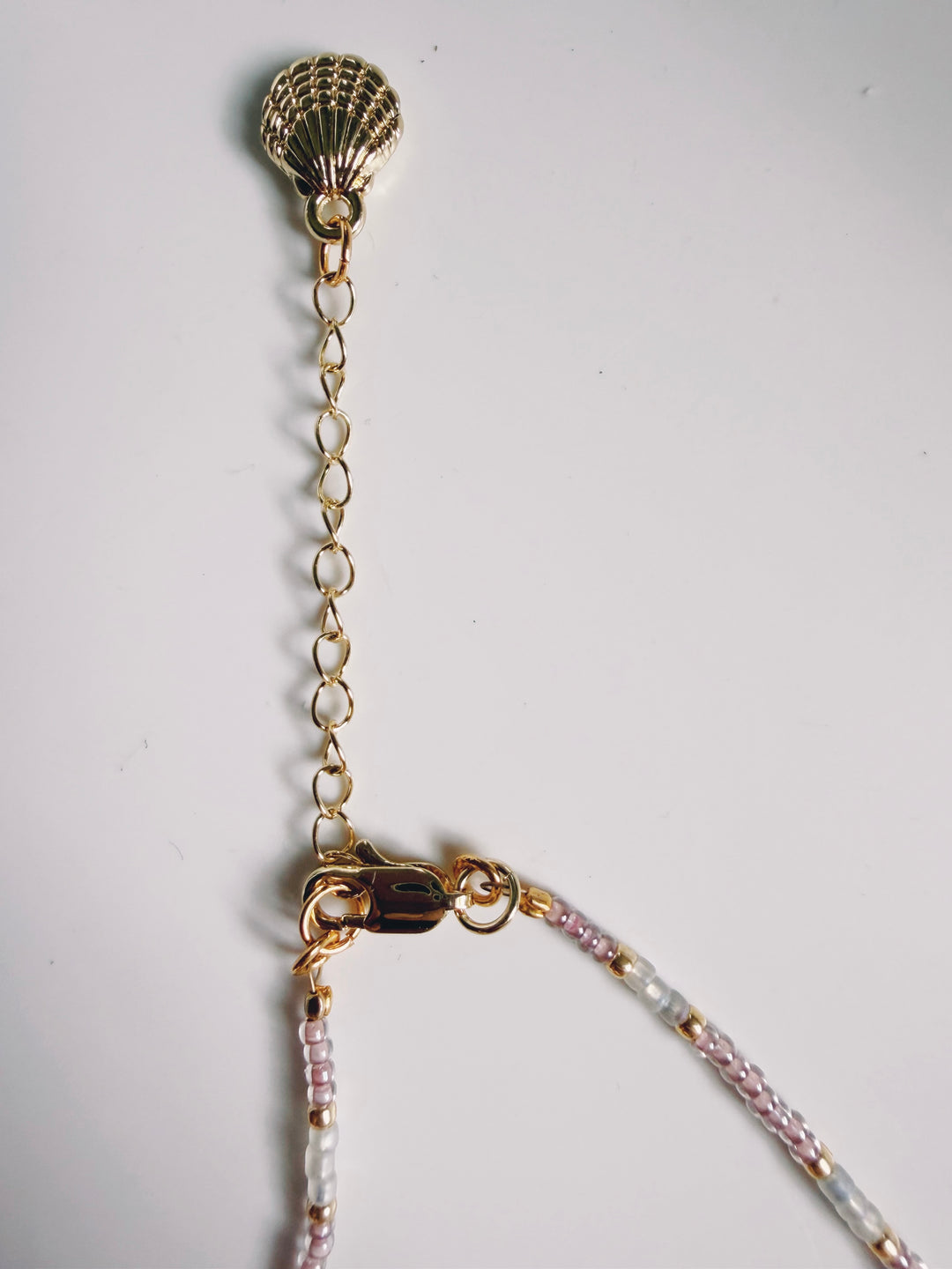 Conque Beaded Necklace, Marine Dreams