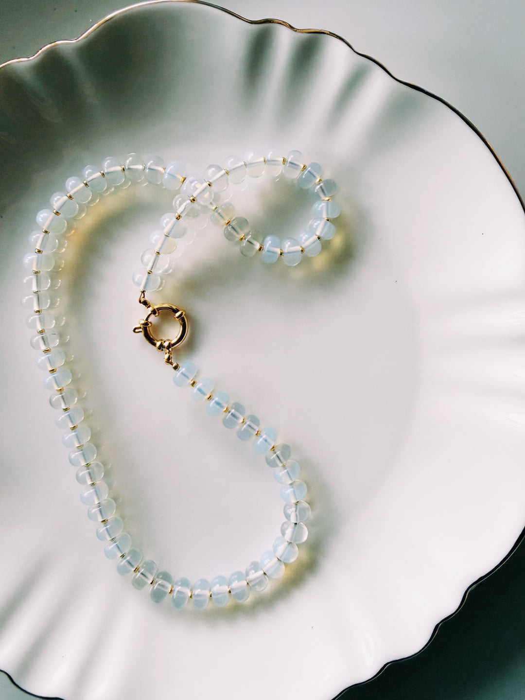 Renewal Glass Beaded Necklace