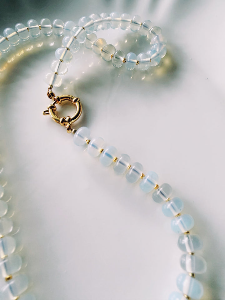 Renewal Glass Beaded Necklace