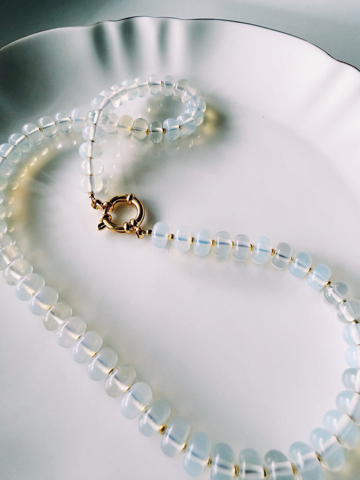Renewal Glass Beaded Necklace