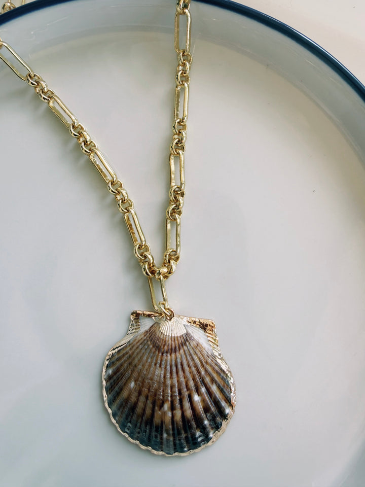 Coastal Shell Necklace, Marine Dreams