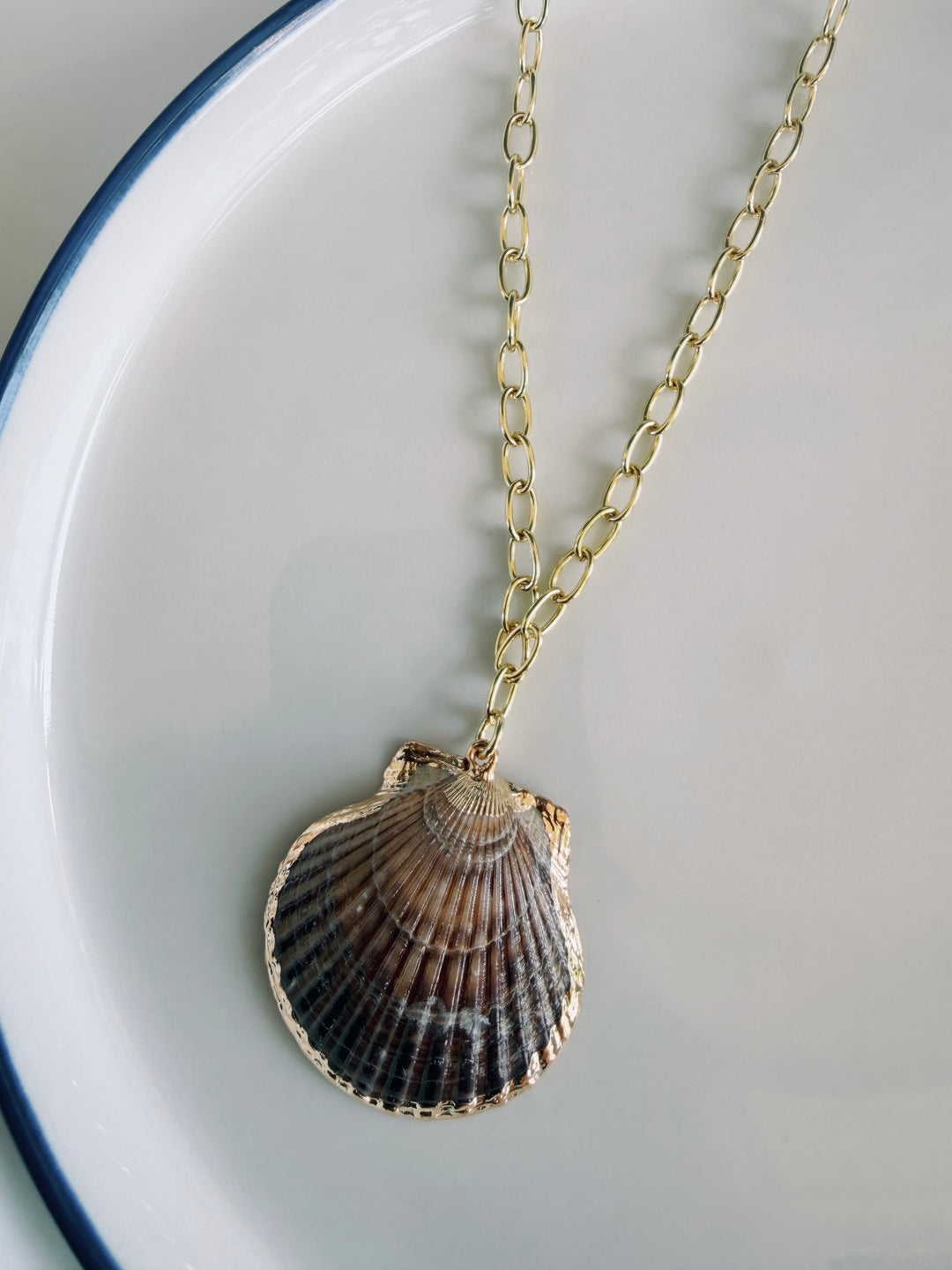 Coastal Shell Necklace, Marine Dreams