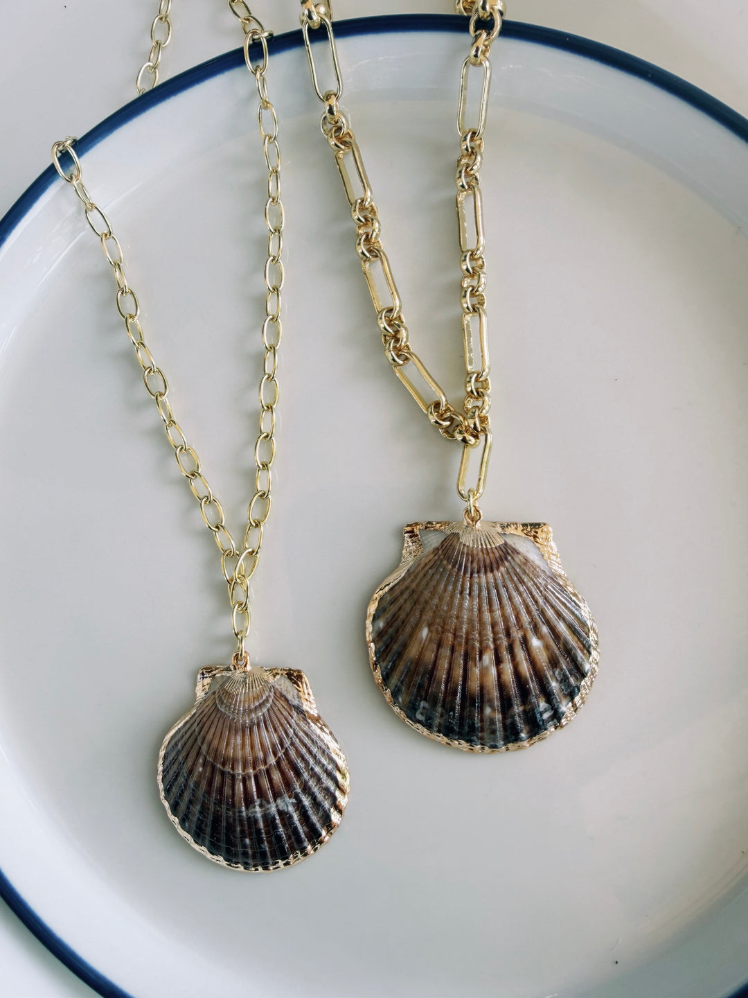 Coastal Shell Necklace, Marine Dreams